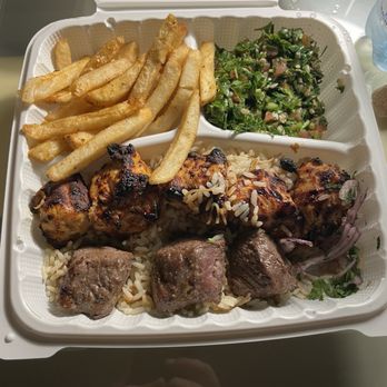 Ammatoli - Grilled Kebab Plate "2 Kebabs" - Mediterranean Near Me - Long Beach, California Ammatoli - Grilled Kebab Plate "2 Kebabs" - Mediterranean Near Me - Long Beach, California