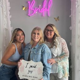 I said "Yes" to the dress! I said "Yes" to the dress!