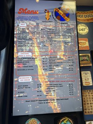 Menu photo 2 Weenie World Pismo Beach, CA