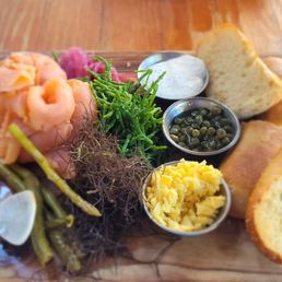 Salmon breakfast Salmon breakfast