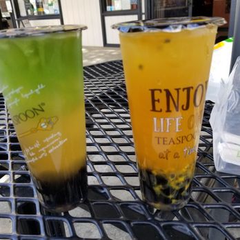Teaspoon - Grasshopper & Ladybug Boba drinks at Teaspoon tastes superb! - Desserts Near Me - Hayward, California Teaspoon - Grasshopper & Ladybug Boba drinks at Teaspoon tastes superb! - Desserts Near Me - Hayward, California