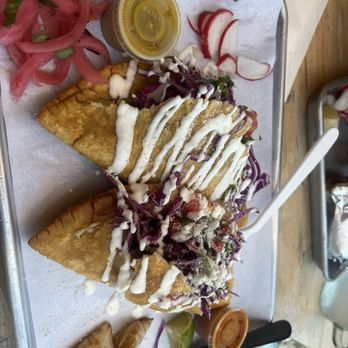 Tacos el Diablo - Their homemade Quesadillas (Cachete and Lengua Meat) - Tacos Near Me - Oxnard, California Tacos el Diablo - Their homemade Quesadillas (Cachete and Lengua Meat) - Tacos Near Me - Oxnard, California