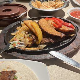 Beef Fajitas.