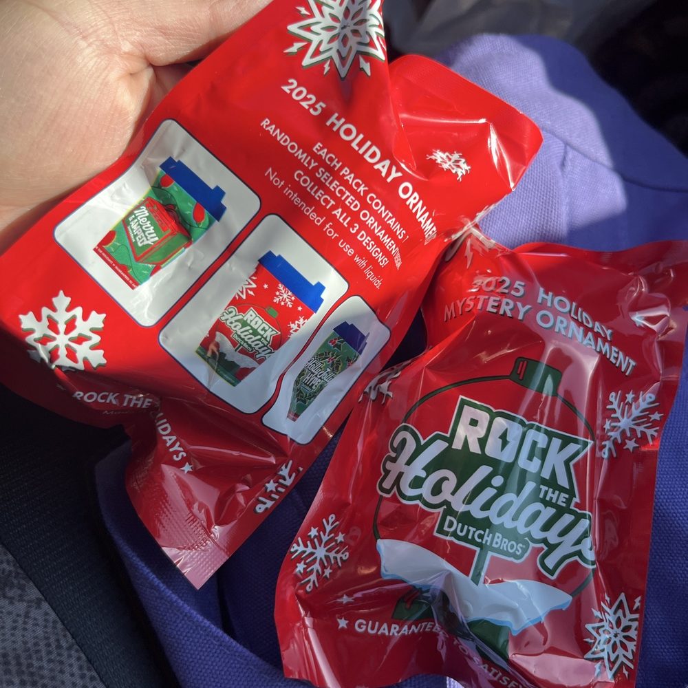 Dutch Bros Coffee - Came and was surprised they were giving away FREE ORNAMENTS with a purchased drink.   11/28/2025 - Juice Bars & Smoothies Near Me - Norco, California