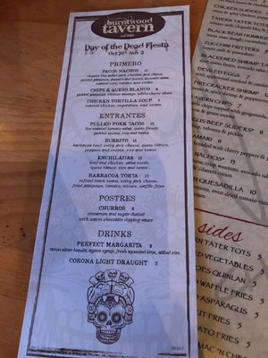 Menu photo 8 Burntwood Tavern Solon, OH