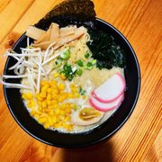 Photo of My Lil' Cube Ramen and Asian Cuisine - Puyallup, WA, United States. Tonkotsu Seaweed Corn Ramen