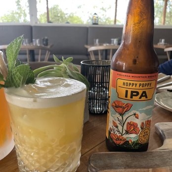S Y Kitchen - Pineapple cocktail. And hoppy poppy - Italian Near Me - Santa Ynez, California S Y Kitchen - Pineapple cocktail. And hoppy poppy - Italian Near Me - Santa Ynez, California