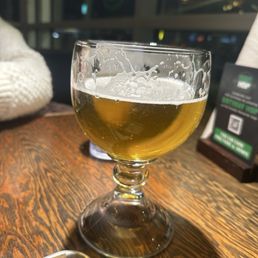 IPA served in cold scooner