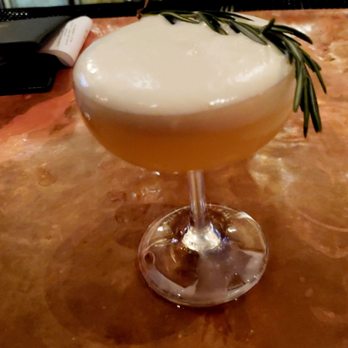 Mandarin Hide - One of their signatures cocktails.  Delicious! - Cocktail Bars Near Me - Saint Petersburg, Florida