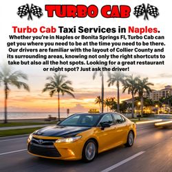 Turbo Cab - Airport Cab Service - Naples Taxi Service: Turbo Cab