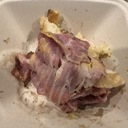 Hot Pastrami full of fat.