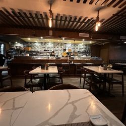 View of the bar