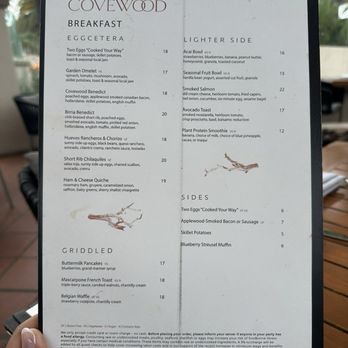 Covewood - New American Near Me - San Diego, California