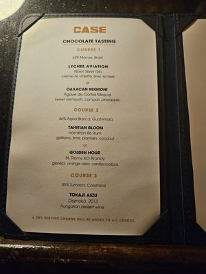 Menu photo 2 CASE Chocolates Houston, TX