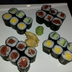 Fujiyama - Maki mit Ei, Fisch und Gurke
