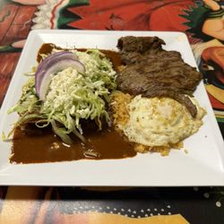 La Oaxaquena Taqueria & Grocery - Enchilada Oaxaquenas