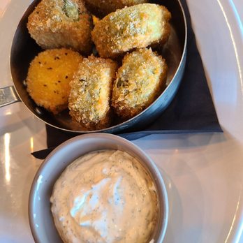 Sto Lat Bar - deep fried pickles , love the dip! - Bars Near Me - Buffalo, New York