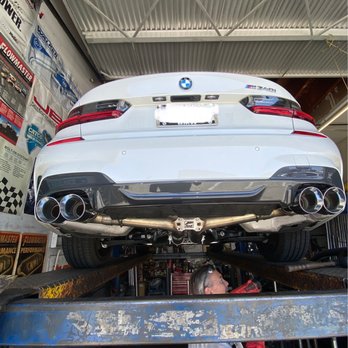 Sweeney's Custom Muffler - AWE track exhaust for 2022 G20 M340i - Auto Repair Near Me - Torrance, California Sweeney's Custom Muffler - AWE track exhaust for 2022 G20 M340i - Auto Repair Near Me - Torrance, California