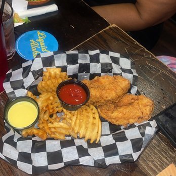The BrewTop Pub and Patio - Chicken Tenders & Basket of Waffle Fries - Sports Bars Near Me - Overland Park, Kansas The BrewTop Pub and Patio - Chicken Tenders & Basket of Waffle Fries - Sports Bars Near Me - Overland Park, Kansas