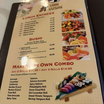 Umi Sushi - Menu - Sushi Bars Near Me - Naples, Florida Umi Sushi - Menu - Sushi Bars Near Me - Naples, Florida