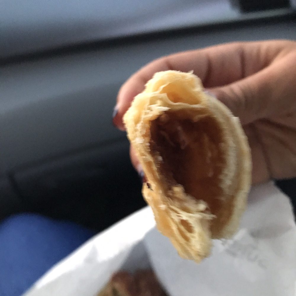 No filling in my apple pie pastry bar No filling in my apple pie pastry bar