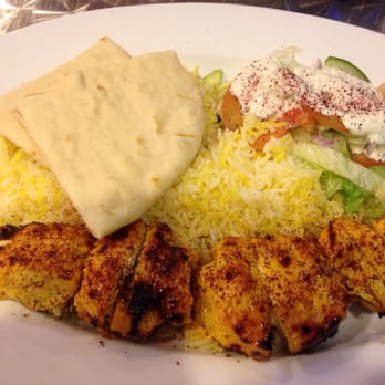 Saffron Grill - Chicken kabob - Mediterranean Near Me - Newark, California