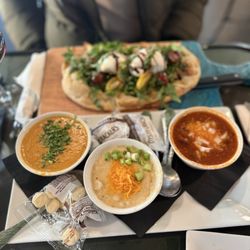 Barrique Wine & Brew Bar - Soup flight