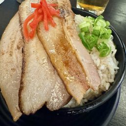 Pork Belly Chashu Rice Bowl