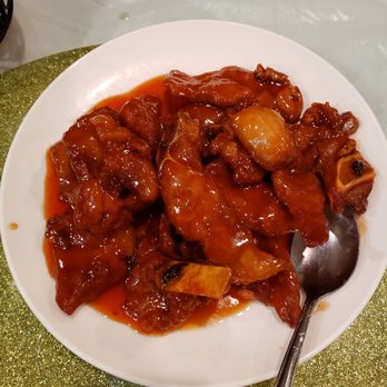 Lucky Dragon 龍圖飯店 - Sweet and sour pork - Cantonese Near Me - Houston, Texas