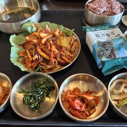 Baek Ban - Spicy squid