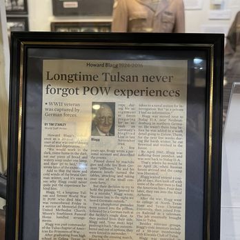 The Museum Broken Arrow - Oklahoman WWII POW Howard Blagg - Cultural Center Near Me - Broken Arrow, Oklahoma The Museum Broken Arrow - Oklahoman WWII POW Howard Blagg - Cultural Center Near Me - Broken Arrow, Oklahoma
