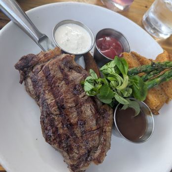 Industry Kitchen - Rib Eye Steak Au Poivre - American Near Me - New York, New York