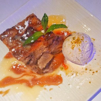 USS Nemo Restaurant - Warm Nut-Pear Bread Pudding - Asian Fusion Near Me - Naples, Florida USS Nemo Restaurant - Warm Nut-Pear Bread Pudding - Asian Fusion Near Me - Naples, Florida