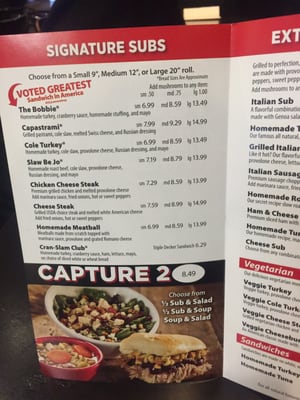 Menu photo 5 Capriotti's Sandwich Shop Las Vegas, NV Menu photo 5 Capriotti's Sandwich Shop Las Vegas, NV