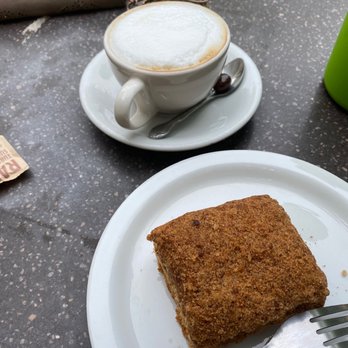 Mishka's Cafe - Cappuccino and coffee cake - Coffee & Tea Near Me - Davis, California Mishka's Cafe - Cappuccino and coffee cake - Coffee & Tea Near Me - Davis, California