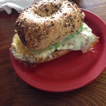 The Big Blue Cafe - Bagel sandwich, egg cheese avocado - Breakfast & Brunch Near Me - Arcata, California The Big Blue Cafe - Bagel sandwich, egg cheese avocado - Breakfast & Brunch Near Me - Arcata, California