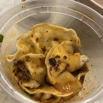 Strings Ramen - Lakeview - * Pork Gyoza (it does come with some sauce already in, but we also added some #2 Hell Sauce) - Ramen Near Me - Chicago, Illinois