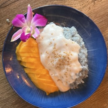 Satay Thai Kitchen & Bar - Mango Sticky Rice - Thai Near Me - Fresno, California Satay Thai Kitchen & Bar - Mango Sticky Rice - Thai Near Me - Fresno, California