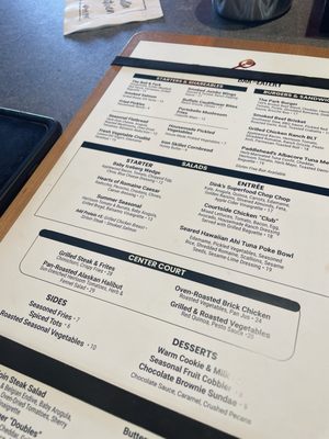 Menu photo 1 Dink & Dine Pickle Park Mesa, AZ