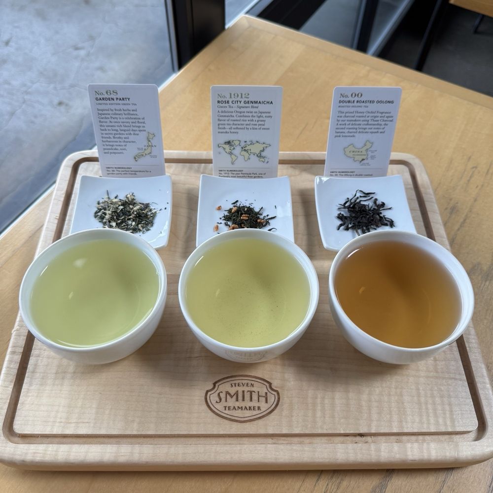 Staff selected tea flight