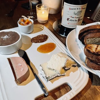 Ariete - 3pc platter: humboldt fog, duck & foie pate and duck rillette - New American Near Me - Miami, Florida