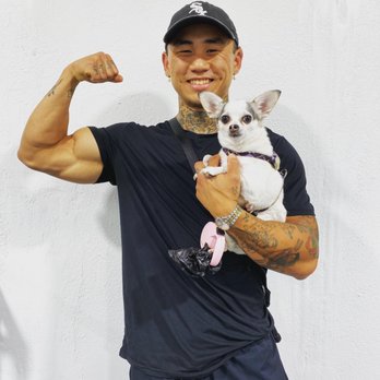 Chris Protein Personal Training Austin - Trainer Will and his cute pup! - Trainers Near Me - Austin, Texas