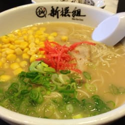 Shin-Sen-Gumi Hakata Ramen - Rosemead - Jakarta Ramen with corn, ginger, green onions, and Chasu park :)