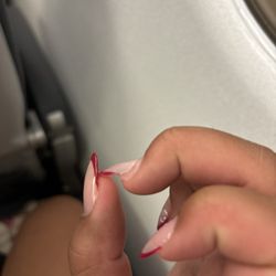 Peacock Nails @ Chula Vista - Nail popping off