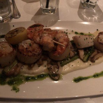 The Capital Grille - Sea Scallops added a skewer of shrimp - Steakhouses Near Me - Mclean, Virginia