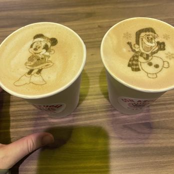 Con Azucar Cafe - Custom latte designs- this was their cute holiday default pics! - Juice Bars & Smoothies Near Me - San Jose, California Con Azucar Cafe - Custom latte designs- this was their cute holiday default pics! - Juice Bars & Smoothies Near Me - San Jose, California