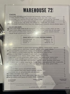 Menu photo 5 Warehouse 72 Irvine, CA Menu photo 5 Warehouse 72 Irvine, CA