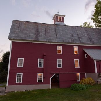 Robinson Farm - Evening light spills from the red barn windows... a cozy moment that captures the warmth of the entire property. - Venues & Event Spaces Near Me - Woodstock, Vermont Robinson Farm - Evening light spills from the red barn windows... a cozy moment that captures the warmth of the entire property. - Venues & Event Spaces Near Me - Woodstock, Vermont