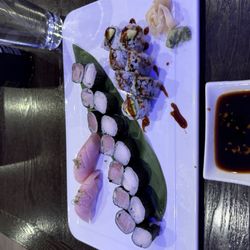 Sakana Japanese Cuisine - Yellowtail, Yellowtail Scallion Roll, White Tuna Roll, Eel Avocado Roll