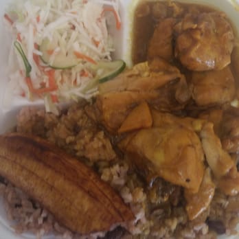 Kalypso - Curry chicken with rice and beans - Caribbean Near Me - Buffalo, New York